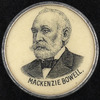 Original title:  Lapel button for Mackenzie Bowell. 