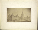 Original title:  Parliament Buildings, Ottawa: Front View. 