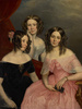 Titre original&nbsp;:  Artist: George Theodore Berthon (1806 - 1892). Title: The Three Robinson Sisters. Date: 1846. 