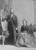 Titre original&nbsp;:  Photograph Professor Cornish and lady, Montreal, QC, 1866 William Notman (1826-1891) 1866, 19th century Silver salts on paper mounted on paper - Albumen process 14 x 10 cm Purchase from Associated Screen News Ltd. I-23778.1 © McCord Museum Keywords:  mixed (2246) , Photograph (77678) , portrait (53878)