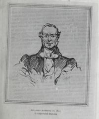Original title:  Benjamin Bowring in 1811: a conjectural drawing. From: Benjamin Bowring and his descendants, a record of mercantile achievement, with a foreword by the Hon. Sir Edgar R. Bowring ... by Arthur C. Wardle. London, Hodder and Stoughton, 1938.
Source: https://archive.org/details/benjaminbowringh00ward/page/18/mode/2up 
