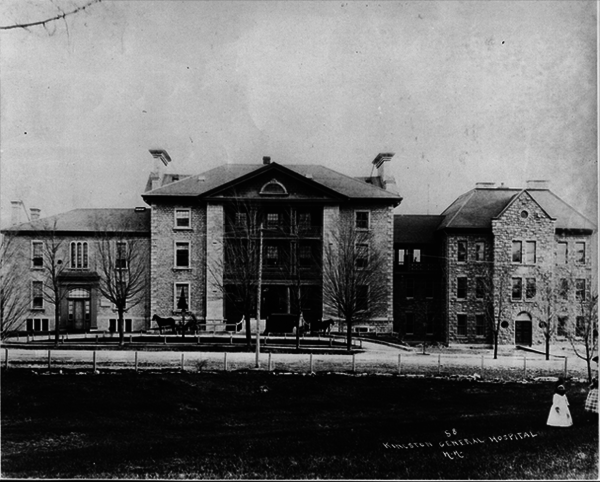 Titre original&nbsp;:  The first Parliament in Canada, Kingston General Hospital